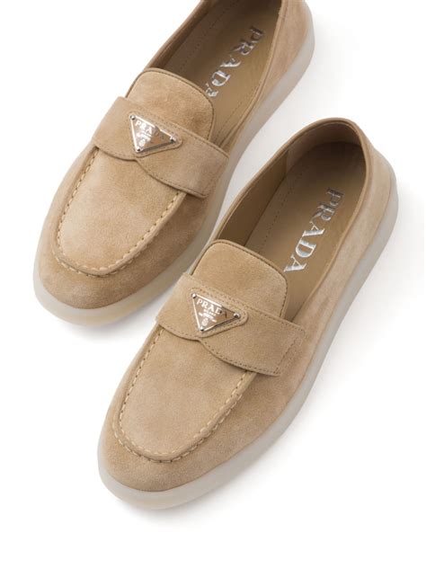 prada loafers replica|Prada suede loafer.